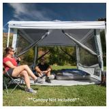 Ozark Trail 7-Person 2-in-1 Screen House Connect Tent with 2 Doors, Canopy Sold Separately