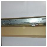 LONTAN 18 Inch Undermount Drawer Slides Heavy Duty Soft Close Bottom Mount Drawer Glides 1 Pair Full Extension Kitchen Cabinet Rails 100lb Capacity Rails