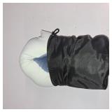 Travel Neck Pillow, Airplane Travel Neck Pillow, Cooling Fabric, 100% Pure Memory Foam for Neck Pain Relief, Ergonomic Support for Long Flight (Blue, Standard Size-(Broad Fit))