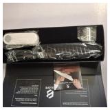 8 Inch Chef Knife, Kitchen Knife with Sharpener and Finger Guard, Professional Steel Sharp Chef