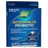 Probiotic Pearls Acidophilus Once Daily Probiotic Supplement, 1 Billion Live Cultures, Survives Stomach Acid, No Refrigeration, 90 Softgels (Packaging May Vary) 06/2026