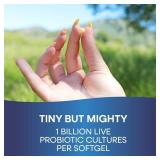 Probiotic Pearls Acidophilus Once Daily Probiotic Supplement, 1 Billion Live Cultures, Survives Stomach Acid, No Refrigeration, 90 Softgels (Packaging May Vary) 06/2026