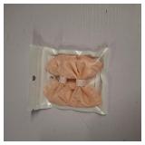 2pcs Antique Blue Satin Ruffle Edge Ribbon Bow Hair Clips 3in Silky Satin Bow-knot Alligator Barrettes Hairpins Ponytail Holder Accessories for Little Girls Toddlers Teens Kids Child