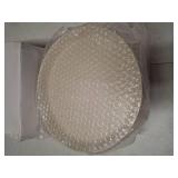 EI 18pcs Beige Wheat Straw Plates,Unbreakable Reusable Plastic Plates,Melamine Plate for Camping,Picninc,Family Dinner,wheat straw Dinnerware Sets