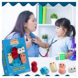 GIANT MICROBES Sick Day Themed Gift Box, School Nurse Gifts, Funny Get Well Gifts, Get Well Soon, Bag Charms, Care Package, Pediatrician Appreciation, Hilarious Get Well Package