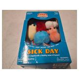 GIANT MICROBES Sick Day Themed Gift Box, School Nurse Gifts, Funny Get Well Gifts, Get Well Soon, Bag Charms, Care Package, Pediatrician Appreciation, Hilarious Get Well Package