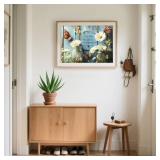 MBYAUYN Diamond Art Kits for Adults Flowers, Full Drill Diamond Dots Paintings, DIY Dimond Art Paintings and Scrafts, 5D Adults Beginners Gem Art for Gift Wall Decor and Relaxation 12x16inch