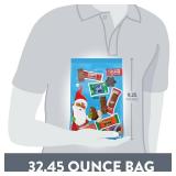Hershey Assorted Flavored, Christmas Candy Bulk Bag, 32.45 oz