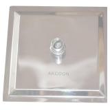 Rainfall Shower Head 10 inch Square, Luxury 304 Stainless Steel High Pressure Rain Waterfall Showerhead Adjustable, Chrome Finish