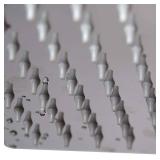 Rainfall Shower Head 10 inch Square, Luxury 304 Stainless Steel High Pressure Rain Waterfall Showerhead Adjustable, Chrome Finish