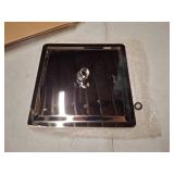 Rainfall Shower Head 10 inch Square, Luxury 304 Stainless Steel High Pressure Rain Waterfall Showerhead Adjustable, Chrome Finish