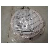 libtit 7 Inch White Flush Mount Ceiling Light, 15W 1500Lm Ceiling Light Fixture,3000K/4000K/6500K Color Selectable,Ultra-Thin Round Ceiling Lighting Fixture for Bedroom Kitchen Pantry Basement