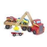 Melissa & Doug Magnetic Car Loader Interactive Toy