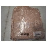 Mixweer 6 Pcs Faux Fur Plush Pillow Covers 18 x 18 Inch Soft Plush Fluffy Striped Throw Pillow Covers Decoration for Sofa Couch Bedroom Living Room Party Decor(Apricot)