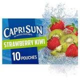 Capri Sun Strawberry Kiwi Ready-to-Drink Juice (10 Pouches)