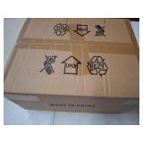 2 Packs Gold Semi Flush Mount Ceiling Light Fixtures Glass Vintage Hallway Light Fixture, Indoor Close to Ceiling Lamp for Hallway Entryway Kitchen, Bulb Not Included (Feather)