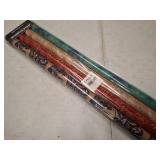 RUSPEPA Christmas Wrapping Paper, Kraft Paper - 4 Rolls - 30 inches x 10 feet per Roll