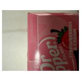 Dr Pepper Strawberries & Cream Zero Soda - 12pk/12 fl oz Cans