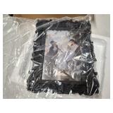 Antique Picture Frames 5x7 Vintage Victorian Ornate Picture Frames with Front Glass Wall Mount and Tabletop Gothic Home Decor Retro Gallery Wall Decor,1 Pack,Black