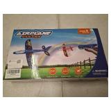 3 Pack Foam Airplane Launcher Toy with 3 DIY Stickers, 12.6" Glider Led Plane, Catapult Plane Boy Toys, Outdoor Sport Flying Toys for Kids Birthday Gifts for 4 5 6 7 8 9 10 11 12 Year Old Boys Girls