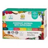 SUNGIVEN High Protein Overnight Oats Meals Low Sugar with Superfoods Health Snacks Breakfast Cereal 7 Flavors 7-Packs 18.5oz