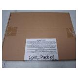 Amazon Basics Clear Thermal Laminating Plastic Paper Laminator Sheets, 2.8 mil, 9.0 x 11.5-Inch, 100-Pack