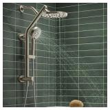 Kohler HydroRail 3-in-1 Multifunction Showerhead and Column Kit Brushed Nickel Finish