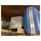 Bench Vise Heavy Duty, Table 6" Vise - Locking Base Clamp Cast Steel 360  Swivel Vice with Anvil, Table Clamp Pipe Lock Pliers Base Desktop for Woodworking Cutting Conduit Drilling, Sanding