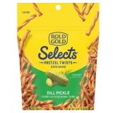 3 BAGS - of Rold Gold Selects Pretzel Twists Dill Pickle - 4oz