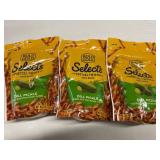 3 BAGS - of Rold Gold Selects Pretzel Twists Dill Pickle - 4oz