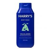 3 BOTTLES - of Harrys Mens Cleansing Body Wash Wildlands 18 fl oz
