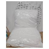 Sealy Essentials All Positions Bed Pillow, King- Hexagon Pattern, Back, Stomach, and Side Sleeper (2 Count) - Retail: $60