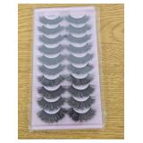 25mm 3D Mink False Eyelashes Multi-Pack 4 Count
