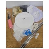 2 Sets Black Gold Balloon Column Stand Kit with Balloons Adjustable Balloon Column Tower Stand with Bases for Floor Confetti Black Gold Balloon Arch for 50th 60th Birthday Wedding School Holiday Party