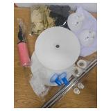 2 Sets Black Gold Balloon Column Stand Kit with Balloons Adjustable Balloon Column Tower Stand with Bases for Floor Confetti Black Gold Balloon Arch for 50th 60th Birthday Wedding School Holiday Party