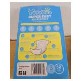 YOYOBOO Disposable Newborn Diapers, Hypoallergenic, Superior Absorbency & Lightweight, Designed to Reduce Baby's Burden, Size 5, 50 Count