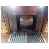 29.3 in. Wall Mount Range Hood Tempered Glass 900 CFM in Stainless Steel with LED Light and Remote Control - Retail: $399