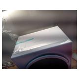 1.50 cu. ft. White and Black Electric Compact Portable Laundry Dryer - Retail: $198