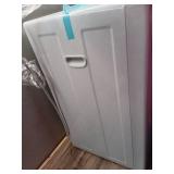 1.50 cu. ft. White and Black Electric Compact Portable Laundry Dryer - Retail: $198