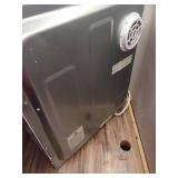 1.50 cu. ft. White and Black Electric Compact Portable Laundry Dryer - Retail: $198