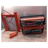 VEVOR Infrared Curing Lamp, 2200W 1-60 min Timing, Auto Heating Car Curing Light with Bracket, 5.17 sq.ft Baking Area Spray Baking Booth Heaters, Paint Dryer for On-Site Repair, Engine Drying - Retail