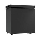 1.8 cu. ft. Manual Defrost Chest Freezer with Removable Basket, Adjustable Thermostat for Garage/Basement/Dorm in Black - Retail: $280