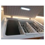 5.0 Cu. Ft. Chest Freezer in White - Retail: $219
