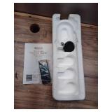 1500-Watt Black Indoor Electric Oil-Filled Radiator Convection Radiant Space Heater with Remote Control for Living Space - Retail: $100