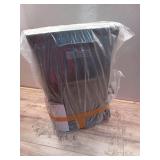 1500-Watt 20 in. Black Electric Console Ceramic Space Heater with Tip-Over Switch, Adjustable Louvers, Timer, Remote - Retail: $90