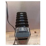 1500-Watt Black Indoor Electric Oil-Filled Radiator Convection Radiant Space Heater with Remote Control for Living Space - Retail: $100