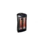 1500-Watt Black Electric Tower Quartz Infrared Space Heater with Thermostat - Retail: $70