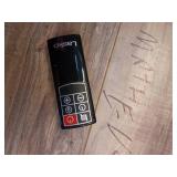 1500-Watt 20 in. Black Electric Console Ceramic Space Heater with Tip-Over Switch, Adjustable Louvers, Timer, Remote - Retail: $90