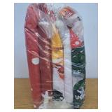 BLEUM CADE Christmas 8x10 ft Area Rug for Living Room Bedroom, Xmas Snowman Rugs Carpet for Bedroom Living Room, Non Slip Washable Area Rug for Christmas Decorations, Red