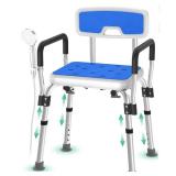 Tntants Shower Chair with Armrests and Back